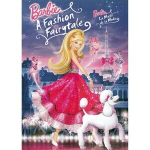 Barbie Movie DVD Fashion Fairytale 2011 Girls Entertainment Play Princess France